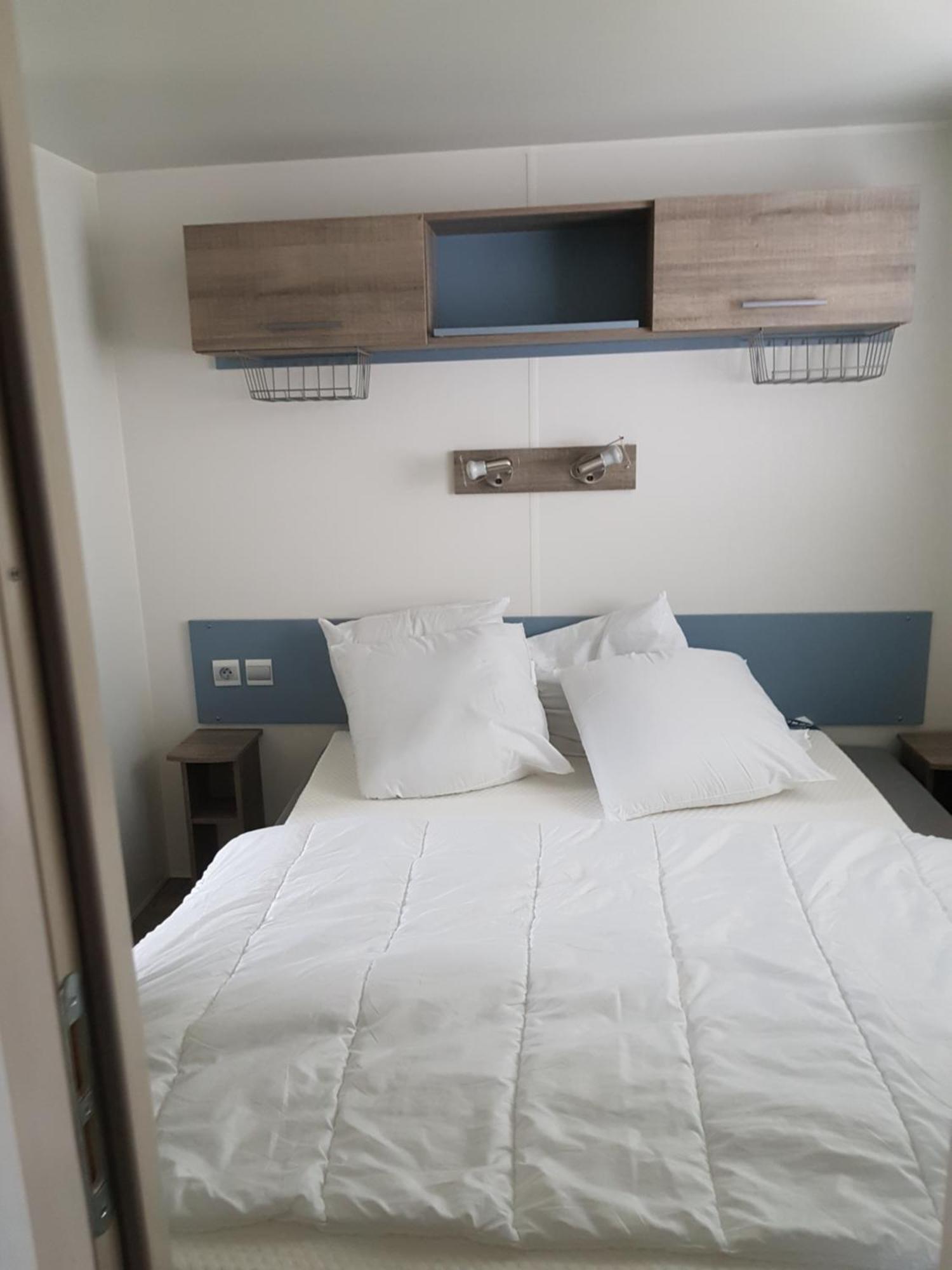 Mobilhome Climatise 6 Pers Gujan-Mestras Bagian luar foto
